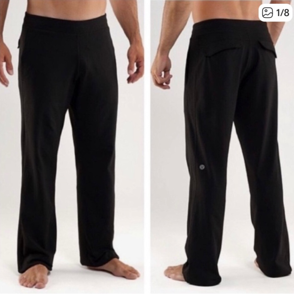 Lululemon Mens Kung Fu Pant 2.0 Black